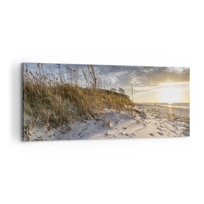 Canvas picture - Invitation to a Walk - 100x40 cm