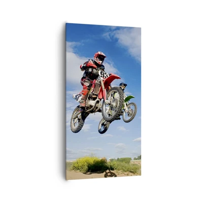 Canvas picture - Jump to the Sky - 65x120 cm