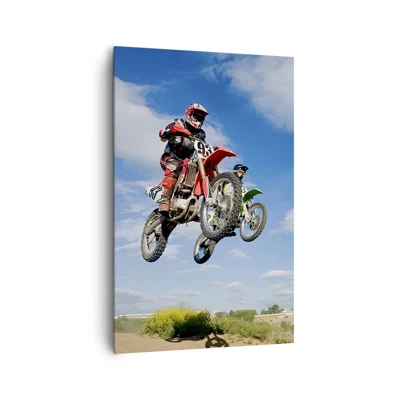 Canvas picture - Jump to the Sky - 80x120 cm