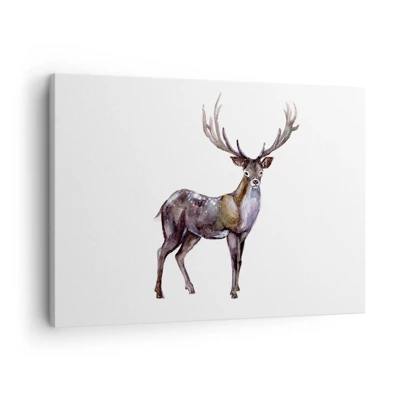 Canvas picture - King of Northern Forest - 70x50 cm