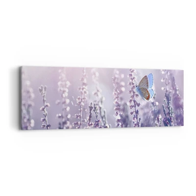 Canvas picture - Kiss of a Butterfly - 90x30 cm