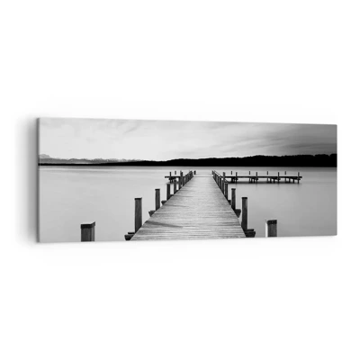 Canvas picture - Lake of Peace - 140x50 cm