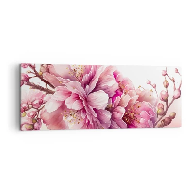 Canvas picture - Land of Cherry Blossoms - 140x50 cm