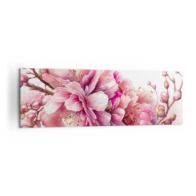 Canvas picture - Land of Cherry Blossoms - 160x50 cm