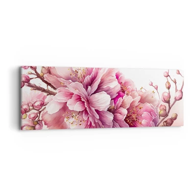 Canvas picture - Land of Cherry Blossoms - 90x30 cm