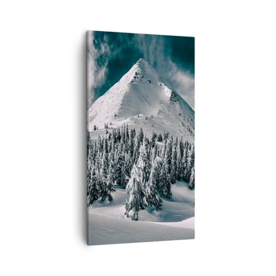 Canvas picture - Land of Snow and Ice - 45x80 cm