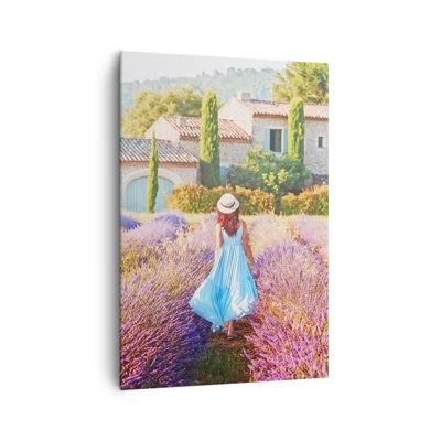 Canvas picture - Lavender Girl - 70x100 cm