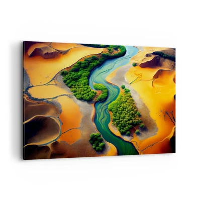 Canvas picture - Life-giving River - 100x70 cm