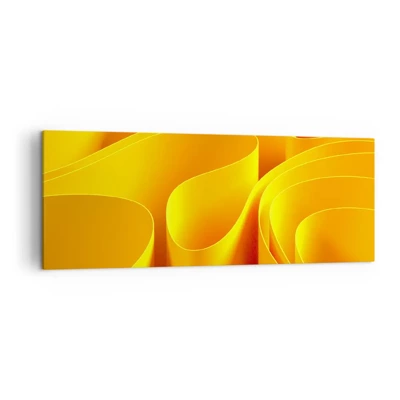 Canvas picture - Like Waves of the Sun - 140x50 cm