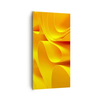Canvas picture - Like Waves of the Sun - 65x120 cm
