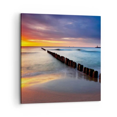 Canvas picture - Listen to the Silence - 60x60 cm