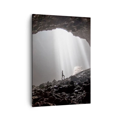 Canvas picture - Luminous Grotto - 50x70 cm