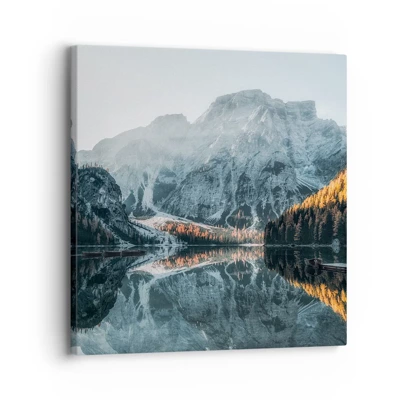 Canvas picture - Mirror Landscape - 30x30 cm