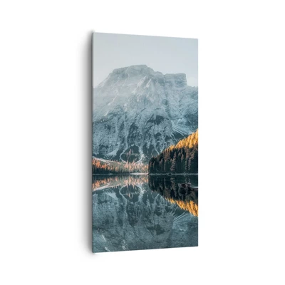 Canvas picture - Mirror Landscape - 65x120 cm