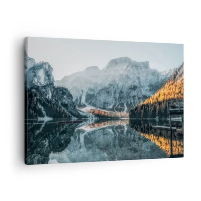 Canvas picture - Mirror Landscape - 70x50 cm