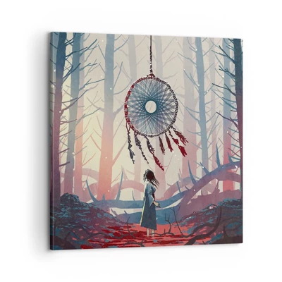 Canvas picture - Mysterious Ritual of Life - 60x60 cm