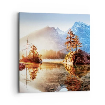 Canvas picture - Nature in New Light - 70x70 cm