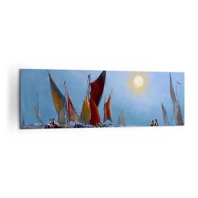 Canvas picture - Night Hunt - 160x50 cm