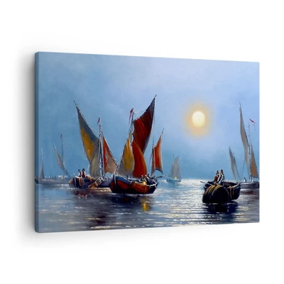 Canvas picture - Night Hunt - 70x50 cm