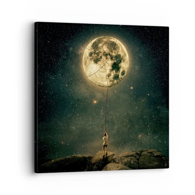 Canvas picture - One that Stole the Moon - 30x30 cm