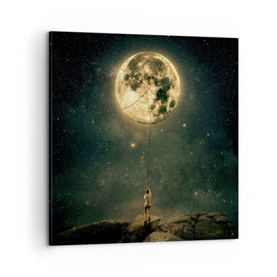 Canvas picture - One that Stole the Moon - 50x50 cm