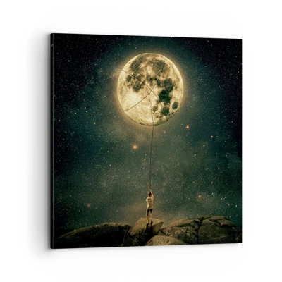 Canvas picture - One that Stole the Moon - 70x70 cm