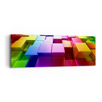 Canvas picture - Optical Harmony - 90x30 cm