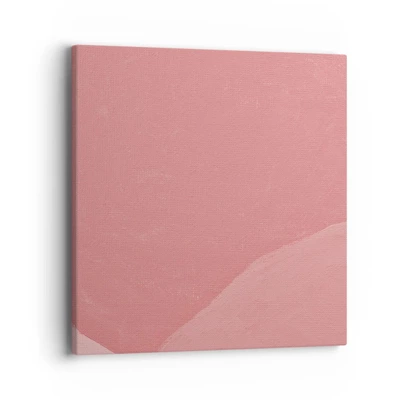 Canvas picture - Organic Composition In Pink - 40x40 cm