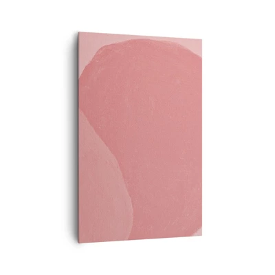 Canvas picture - Organic Composition In Pink - 80x120 cm