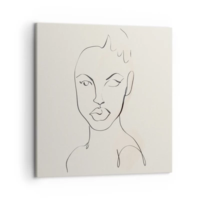 Canvas picture - Outline of Sensuality - 50x50 cm