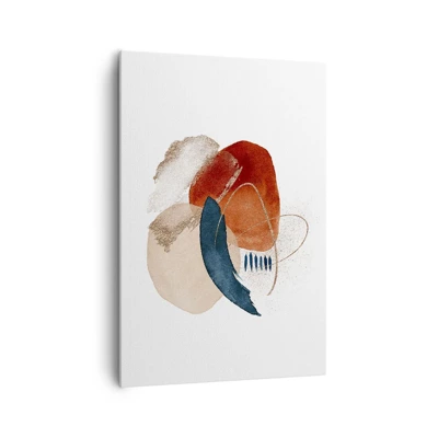 Canvas picture - Oval Composition - 70x100 cm