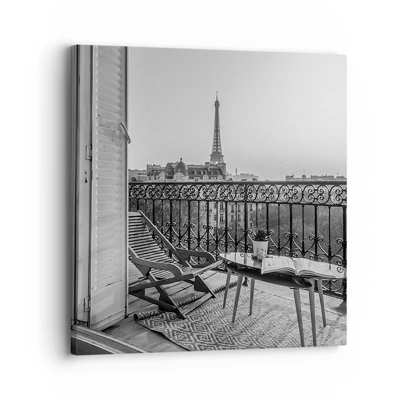 Canvas picture - Parisian Afternoon - 30x30 cm