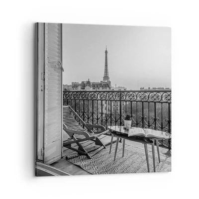 Canvas picture - Parisian Afternoon - 50x50 cm