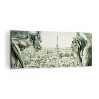 Canvas picture - Parisian Talks - 120x50 cm