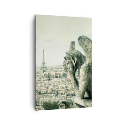 Canvas picture - Parisian Talks - 80x120 cm