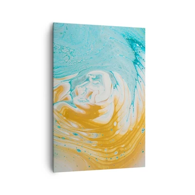 Canvas picture - Pastel Swirl - 70x100 cm