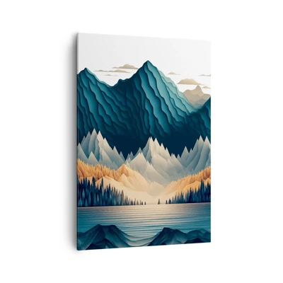 Canvas picture - Perfect Mountain Landscape - 70x100 cm
