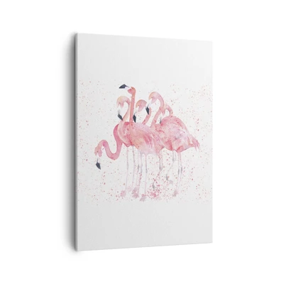 Canvas picture - Pink Power - 50x70 cm