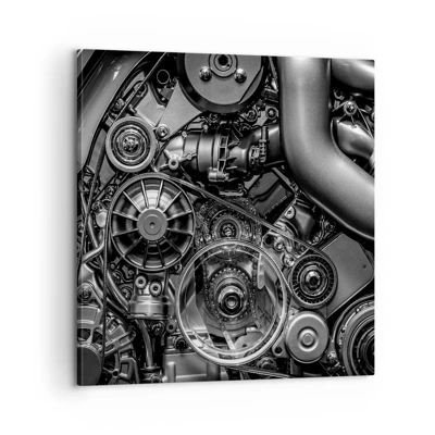 Canvas picture - Poetry of Mechanics - 60x60 cm