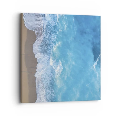Canvas picture - Power of the Blue - 30x30 cm