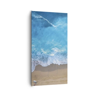 Canvas picture - Power of the Blue - 65x120 cm