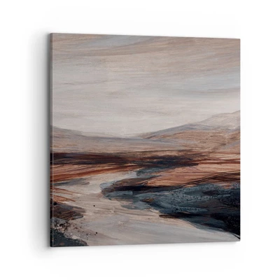 Canvas picture - Quiet Valley - 70x70 cm