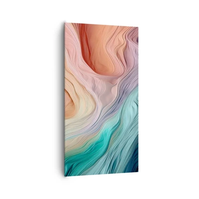 Canvas picture - Rainbow Wave - 65x120 cm