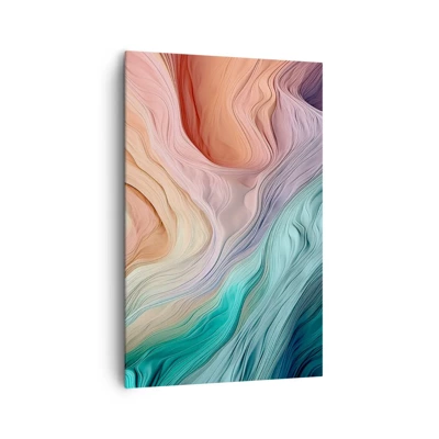 Canvas picture - Rainbow Wave - 80x120 cm