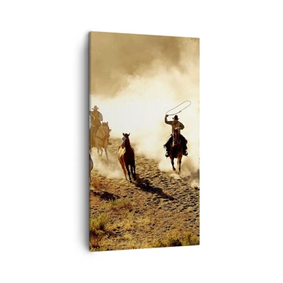 Canvas picture - Really Wild West - 45x80 cm