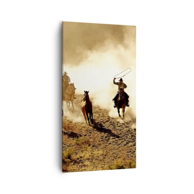 Canvas picture - Really Wild West - 55x100 cm