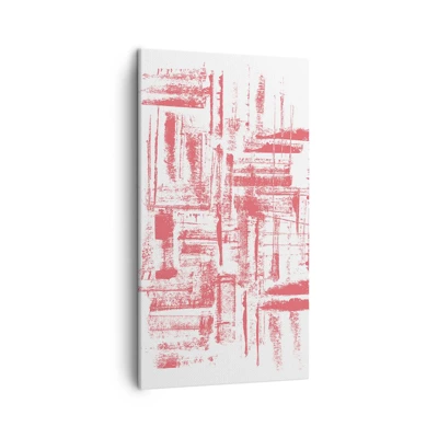 Canvas picture - Red City - 45x80 cm