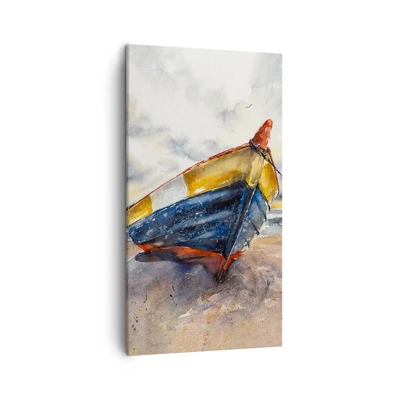 Canvas picture - Rest On the Shore - 45x80 cm