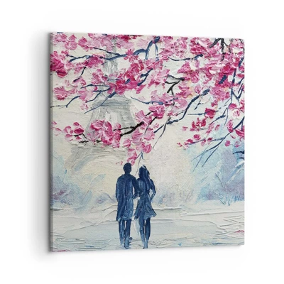 Canvas picture - Romantic Walk - 50x50 cm