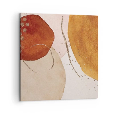Canvas picture - Roundness and Movement - 50x50 cm